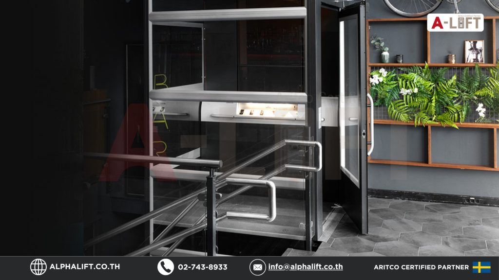 ลิฟต์ Aritco รุ่น 7000 ลิฟต์บ้านรุ่นแรกจากประเทศสวีเดน ระบบสกรูขับเคลื่อนอัจฉริยะ ดีไซน์ปลอดภัยและใช้งานง่าย