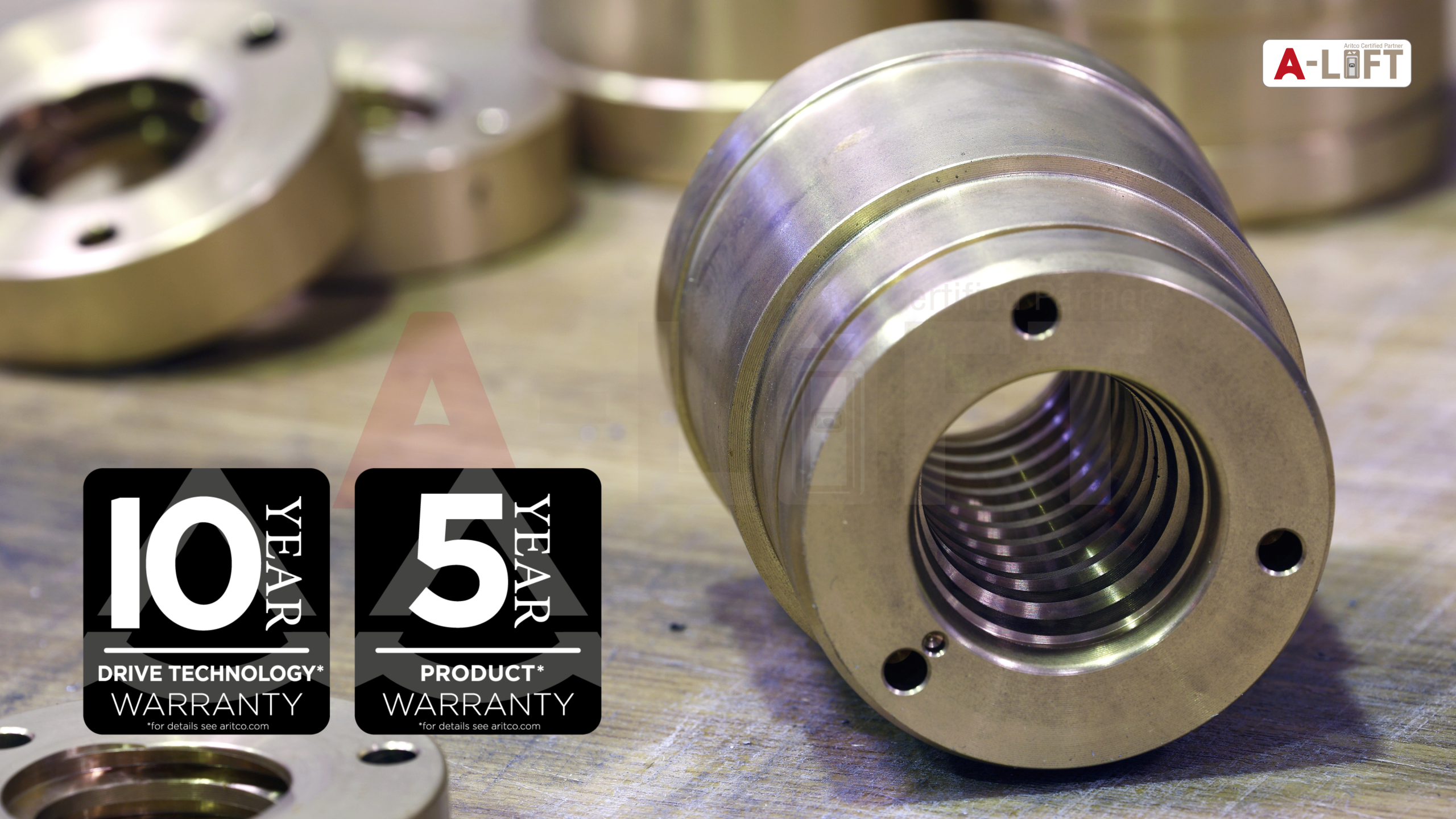 การรับประกันลิฟต์ Aritco รับประกัน 5 ปี จากโรงงานสวีเดน ครอบคลุมทุกชิ้นส่วนและอะไหล่ ส่งตรงจากยุโรป 100%