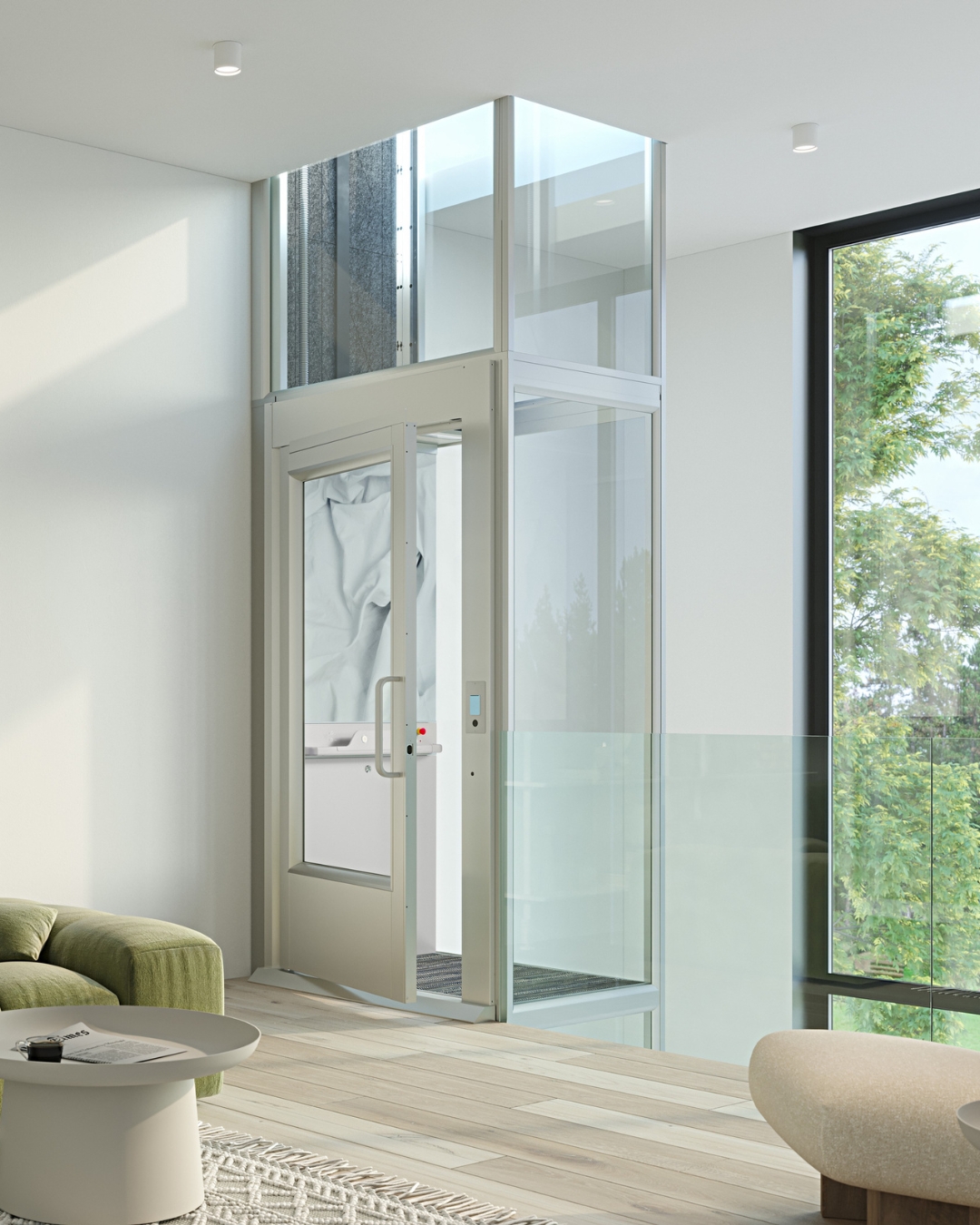 ลิฟต์บ้านขนาดเล็ก ลิฟต์บ้าน Aritco รุ่น Aritco HomeLift Compact