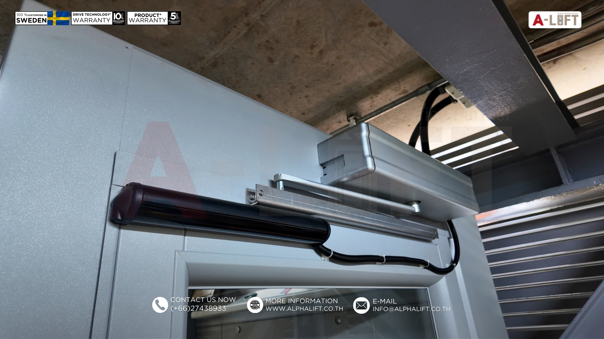 ระบบประตูเปิดปิดอัตโนมัติ FAAC สำหรับลิฟต์ผู้พิการ Aritco PublicLift Access ช่วยเพิ่มความปลอดภัยและความสะดวกในการใช้งานรถเข็นวีลแชร์