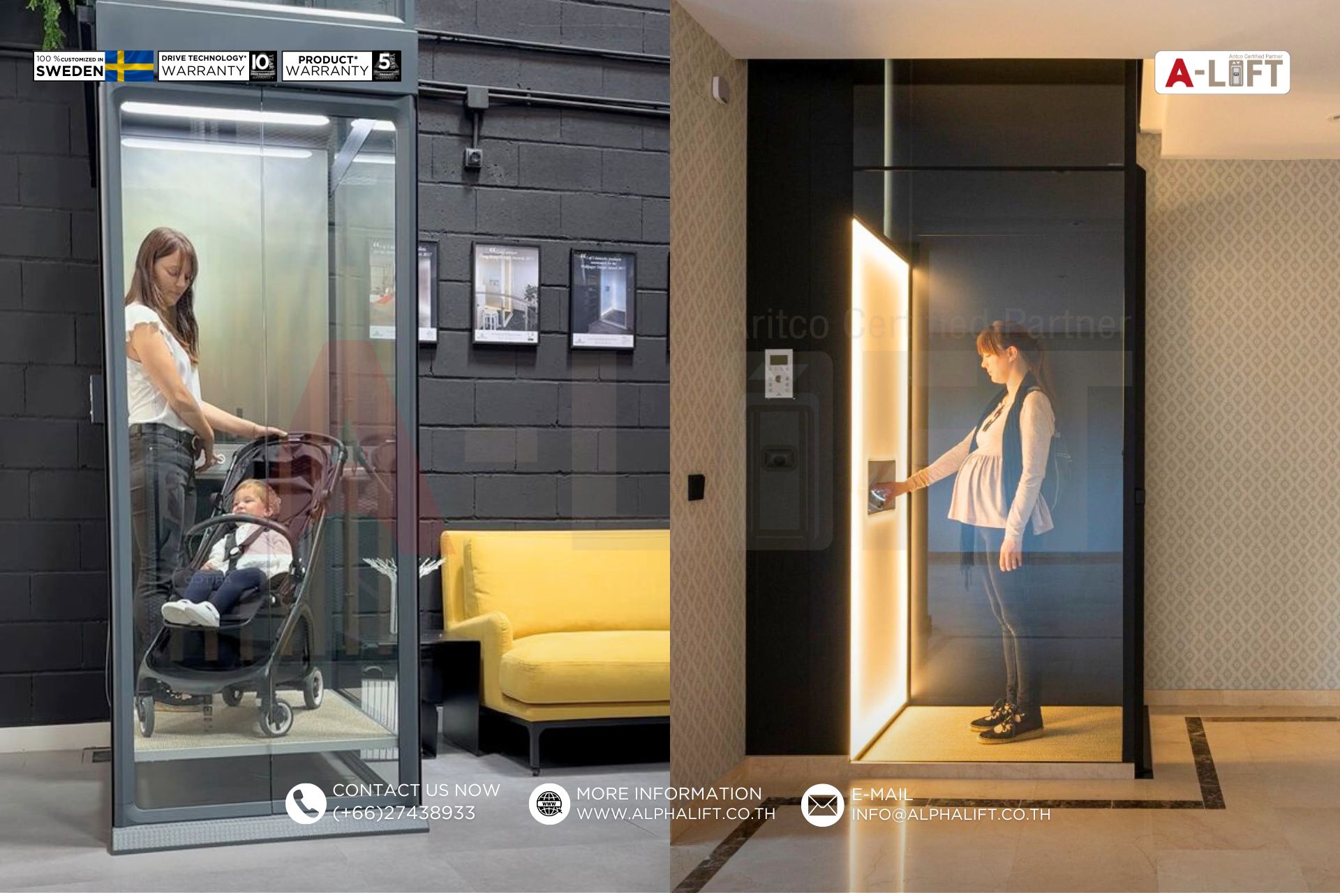 ลิฟต์บ้านที่ออกแบบตามแนวคิด Universal Design ช่วยให้ผู้สูงอายุและผู้ที่มีความต้องการพิเศษสามารถเข้าถึงทุกพื้นที่ในบ้านได้อย่างสะดวกและปลอดภัย